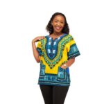 Ankarated Dashiki shirts - Yellow