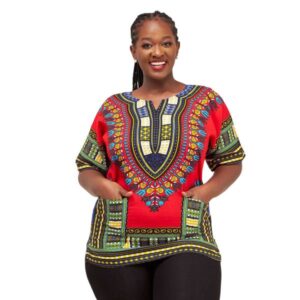 Dashiki Shirt - Red
