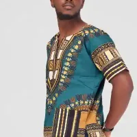 Ankarated Dashiki shirts – Emerald Green (1)